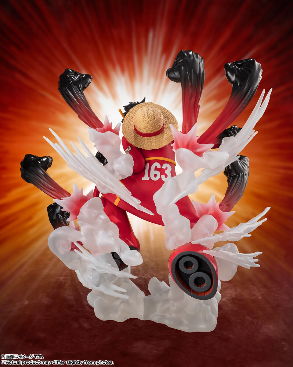 One Piece - Monkey D. Luffy - Chou Gekisen -Extra Battle- - Figuarts ZERO - Gum Gum Hawk Gatling (Bandai Spirits) photo 3