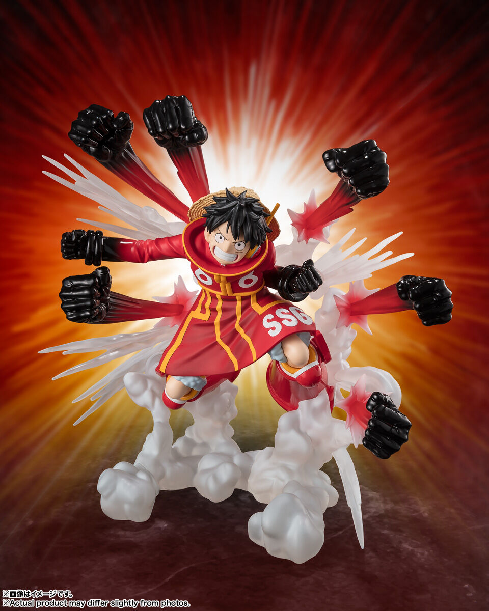 One Piece - Monkey D. Luffy - Chou Gekisen -Extra Battle- - Figuarts ZERO - Gum Gum Hawk Gatling (Bandai Spirits) photo 4