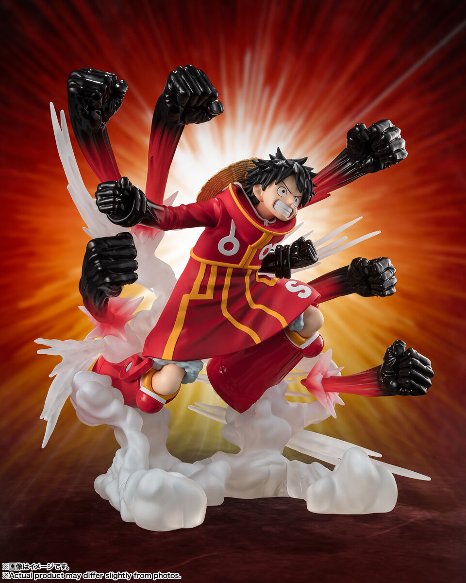 One Piece - Monkey D. Luffy - Chou Gekisen -Extra Battle- - Figuarts ZERO - Gum Gum Hawk Gatling (Bandai Spirits) photo 5