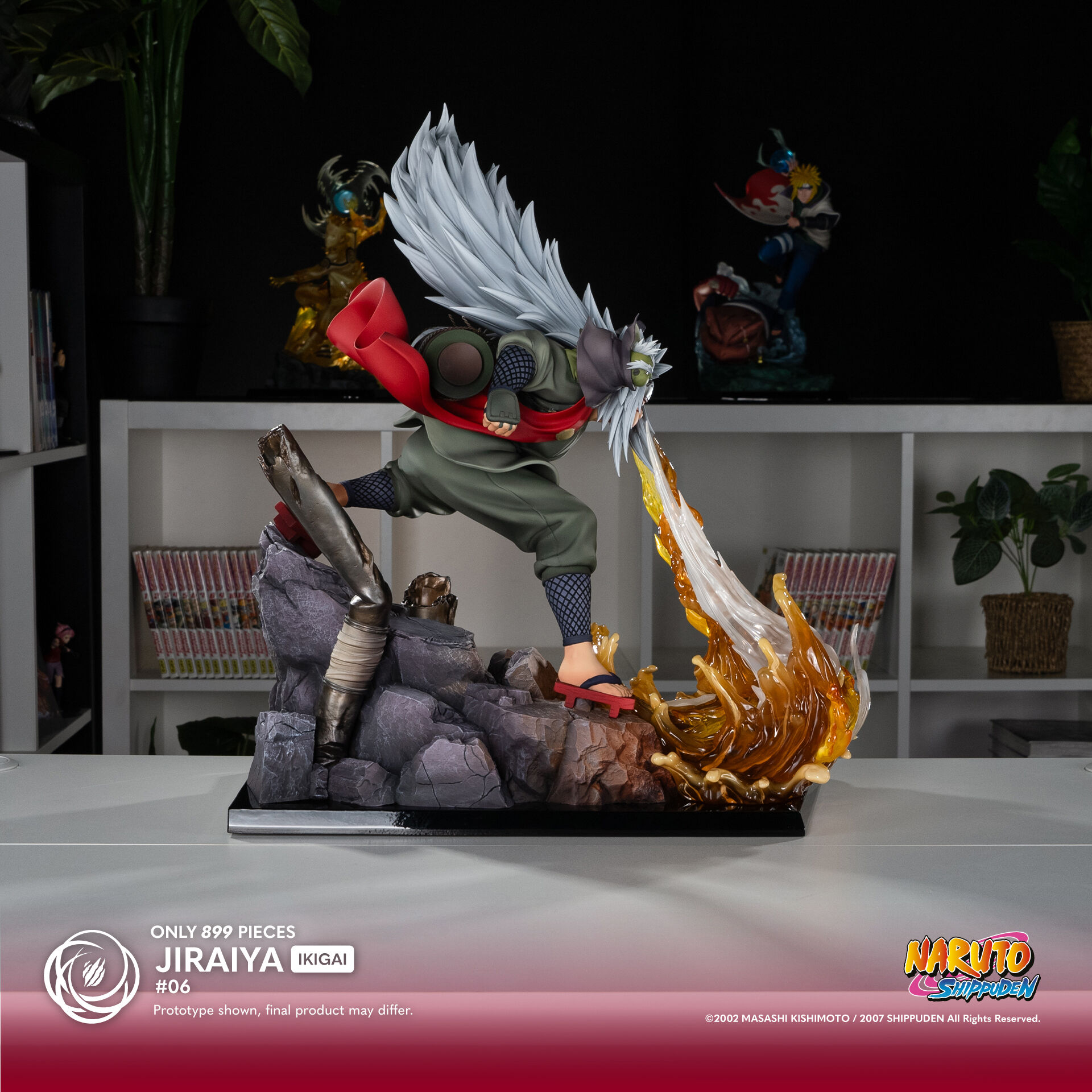 Naruto Shippuuden - Fukasaku - Jiraiya - Shima - Ikigai - 1/6 (Tsume) photo 6