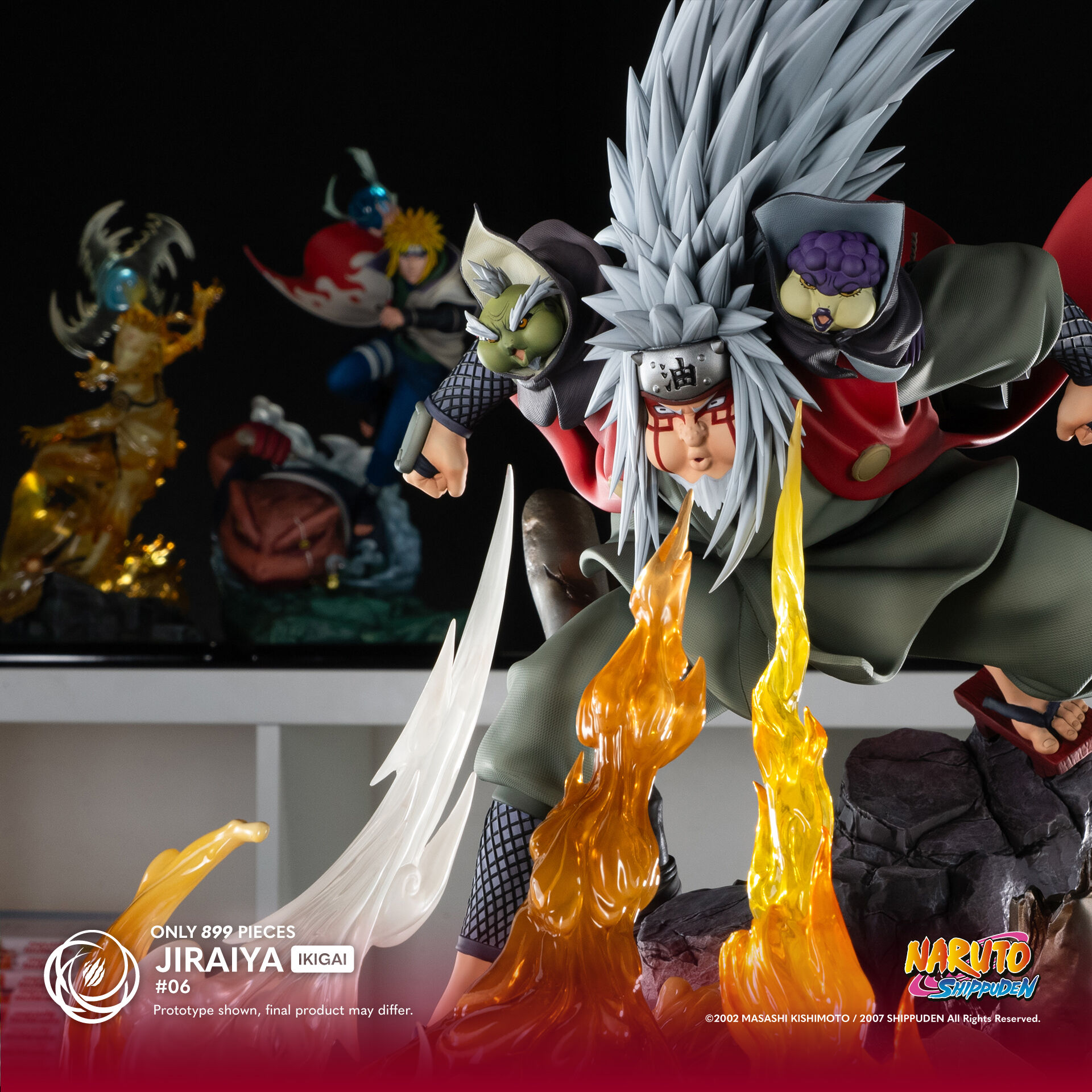 Naruto Shippuuden - Fukasaku - Jiraiya - Shima - Ikigai - 1/6 (Tsume) photo 13