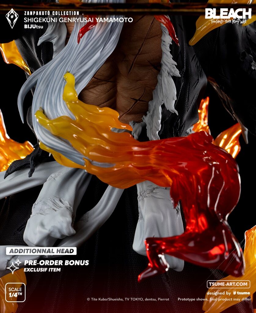 Bleach Sennen Kessen-hen - Yamamoto Genryuusai Shigekuni - Bijutsu - Zanpakuto Collection (#01) - 1/4 (Tsume) photo 8