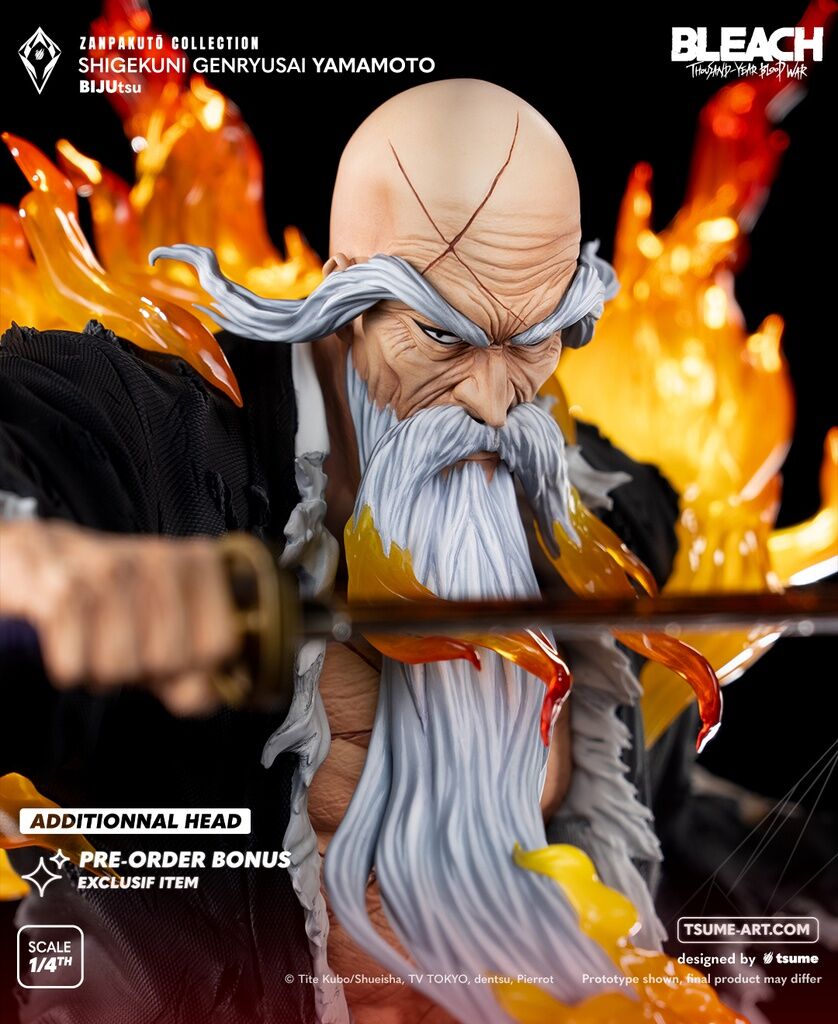 Bleach Sennen Kessen-hen - Yamamoto Genryuusai Shigekuni - Bijutsu - Zanpakuto Collection (#01) - 1/4 (Tsume) photo 9