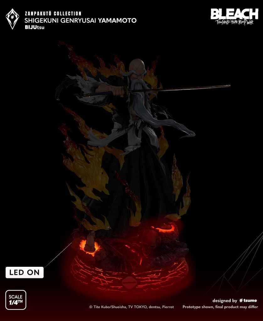 Bleach Sennen Kessen-hen - Yamamoto Genryuusai Shigekuni - Bijutsu - Zanpakuto Collection (#01) - 1/4 (Tsume) photo 10