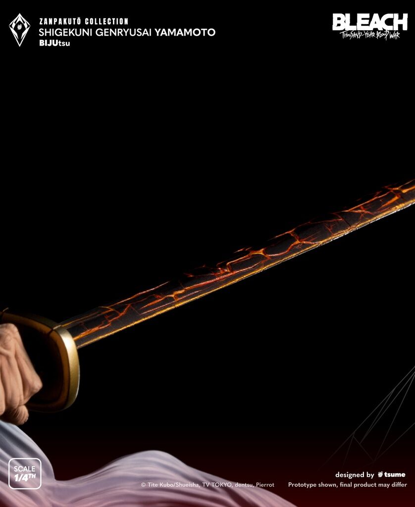 Bleach Sennen Kessen-hen - Yamamoto Genryuusai Shigekuni - Bijutsu - Zanpakuto Collection (#01) - 1/4 (Tsume) photo 11