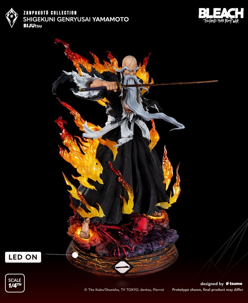 Bleach Sennen Kessen-hen - Yamamoto Genryuusai Shigekuni - Bijutsu - Zanpakuto Collection (#01) - 1/4 (Tsume) photo 12