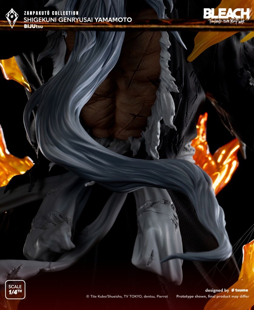 Bleach Sennen Kessen-hen - Yamamoto Genryuusai Shigekuni - Bijutsu - Zanpakuto Collection (#01) - 1/4 (Tsume) photo 13