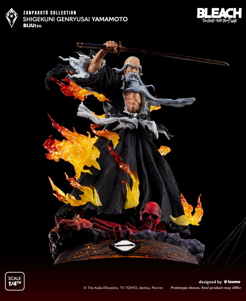 Bleach Sennen Kessen-hen - Yamamoto Genryuusai Shigekuni - Bijutsu - Zanpakuto Collection (#01) - 1/4 (Tsume) photo 15