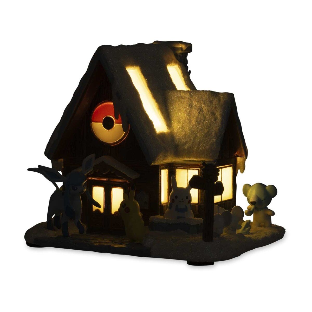 Pocket Monsters - Glacia - Kumasyun - Pikachu - Wakkanezumi - Holiday Pokémon Village - Winter Retreat (PokémonCenter.com, The Pokémon Company International)