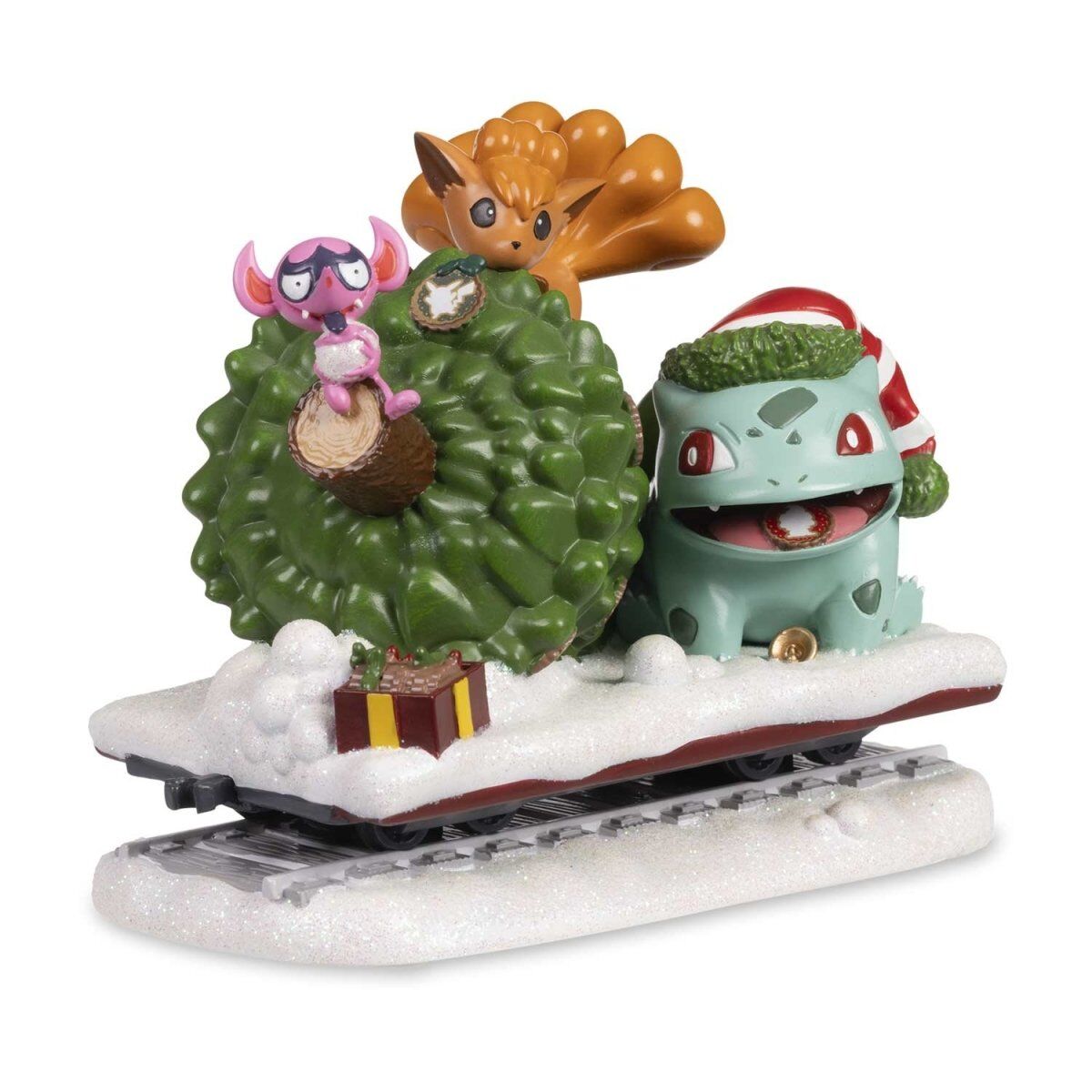 Pocket Monsters - Beroba - Fushigidane - Rokon - Pokémon Holiday Train - Snowy Fun Tree Flatcar (PokémonCenter.com, The Pokémon Company International) photo 5