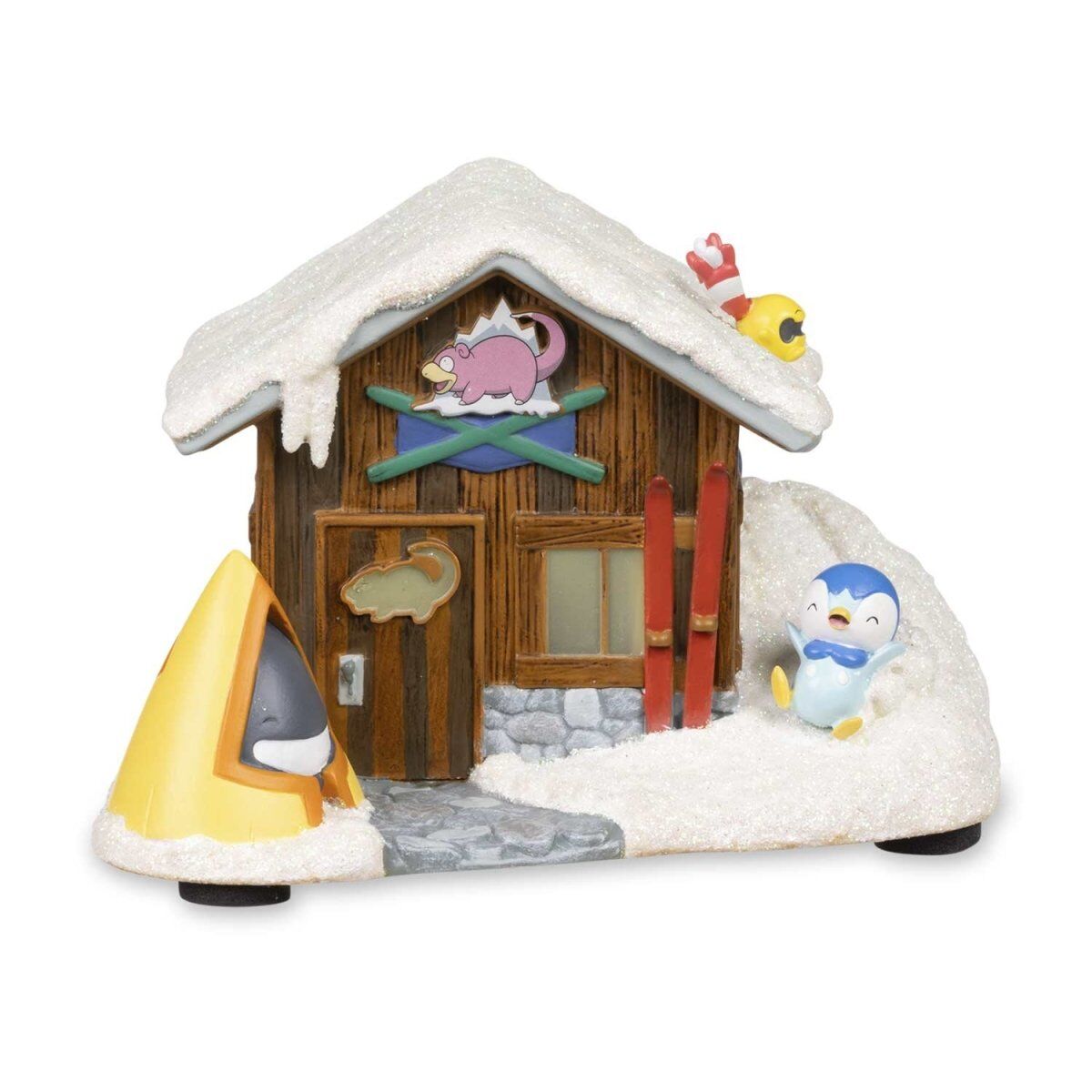 Pocket Monsters - Lisyan - Pochama - Urimoo - Yadon - Yukiwarashi - Holiday Pokémon Village - Slowpoke Ski School (PokémonCenter.com, The Pokémon Company International)