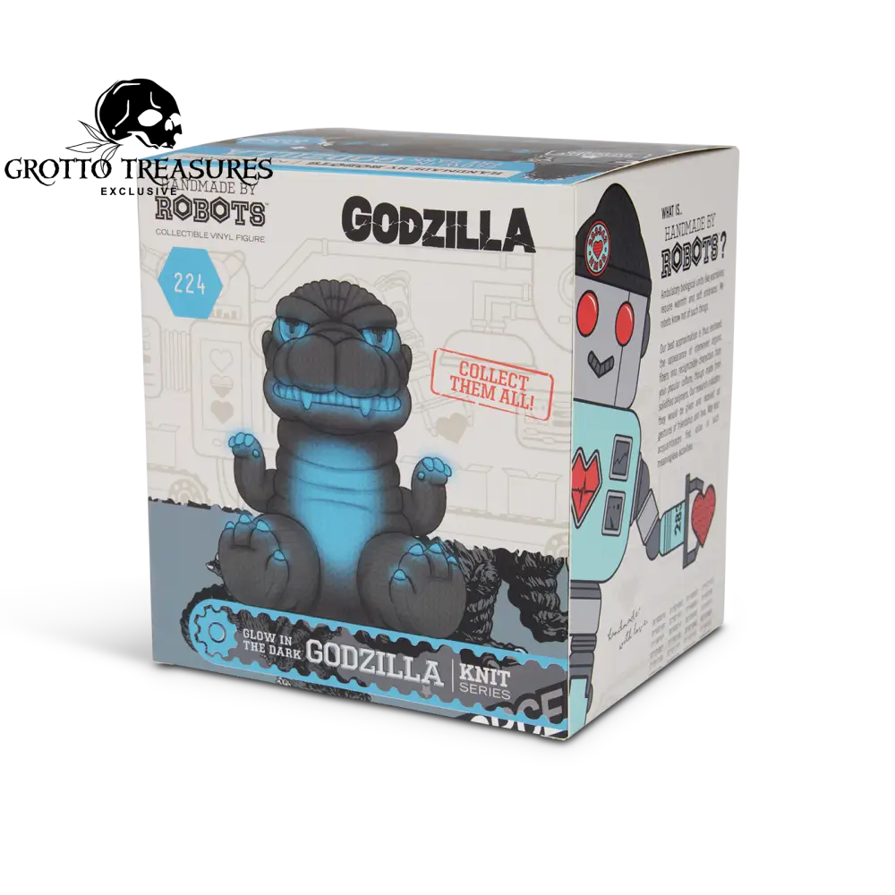 Gojira - Handmade by Robots  (224) - Blue Glow in the Dark (BDA Collectables) photo 7