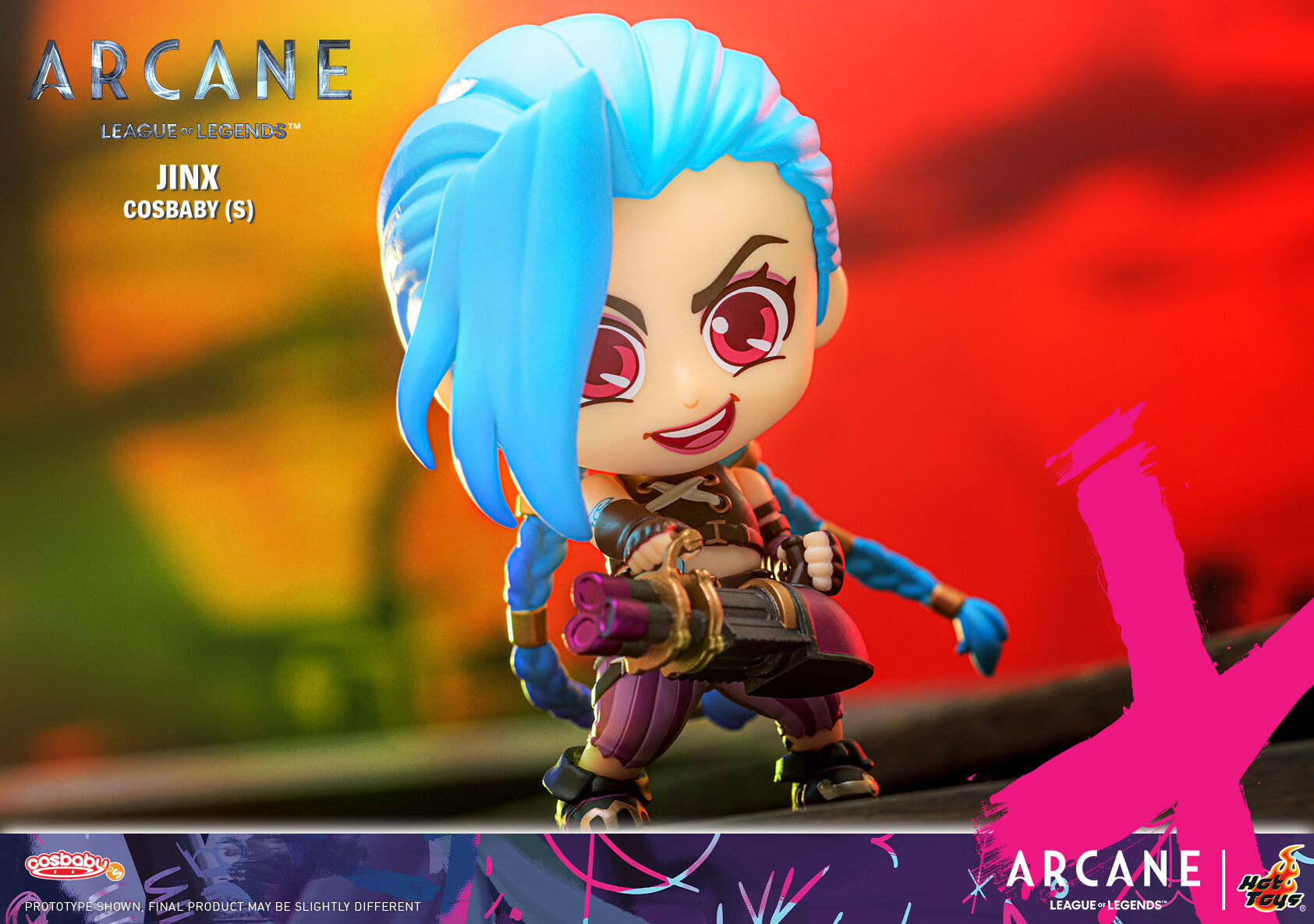 Arcane - Jinx - Cosbaby (S) (Hot Toys) photo 2