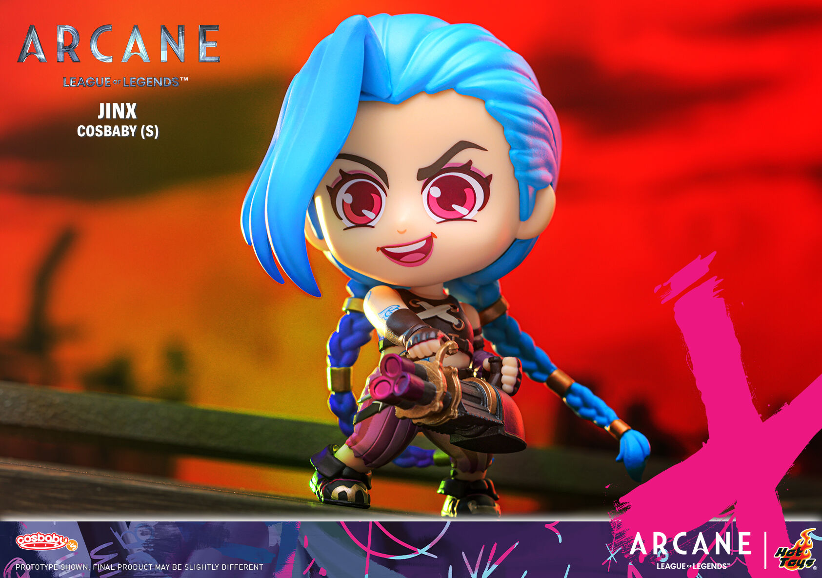 Arcane - Jinx - Cosbaby (S) (Hot Toys) photo 3