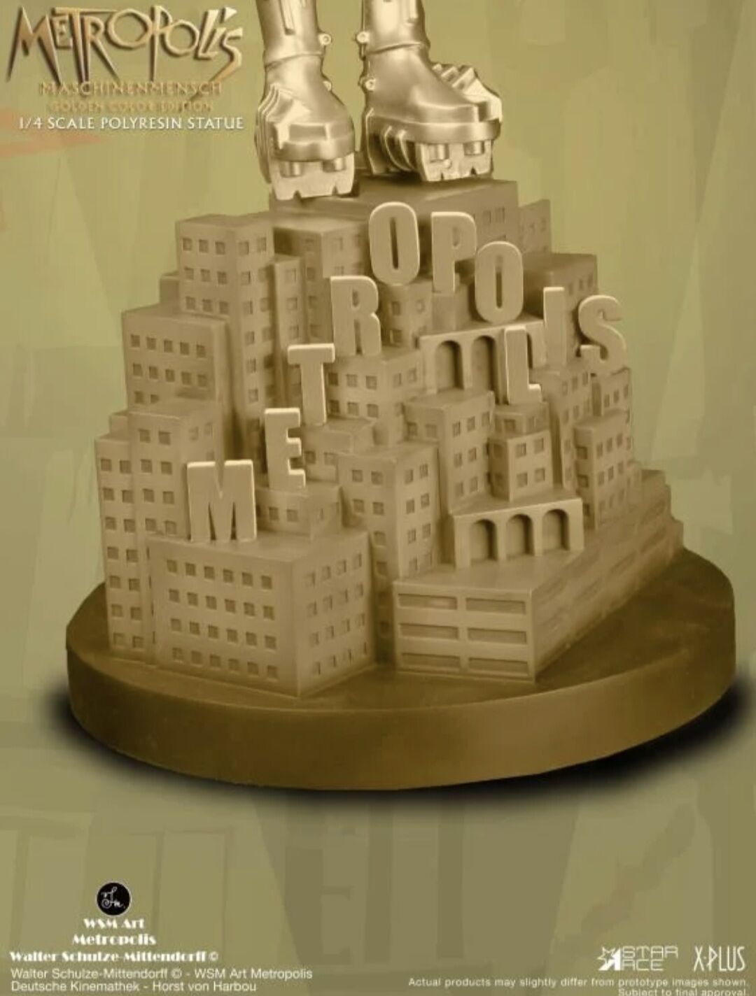 Metropolis - Maschinenmensch - 1/4 - Golden Color Edition (Star Ace, X-Plus) photo 7