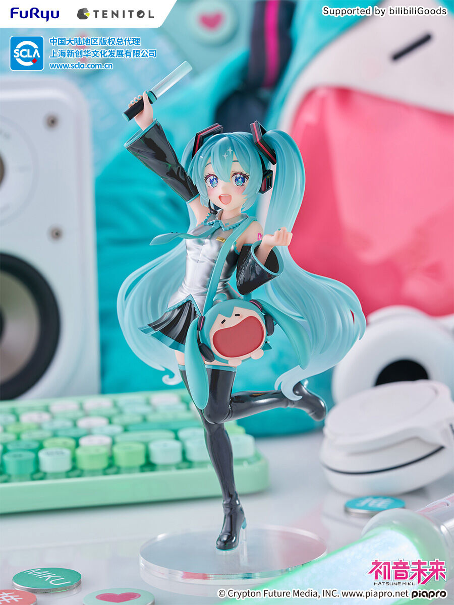 Piapro Characters - Hatsune Miku - Tenitol - Uwaa Series - Very Happy Ita Bag ver. (Bilibili Goods, FuRyu) photo 3