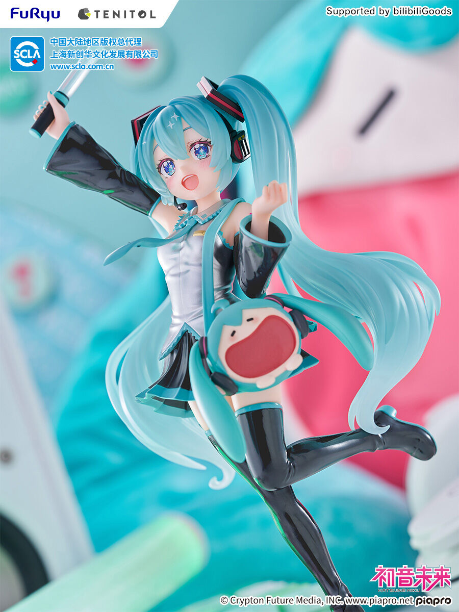 Piapro Characters - Hatsune Miku - Tenitol - Uwaa Series - Very Happy Ita Bag ver. (Bilibili Goods, FuRyu) photo 4