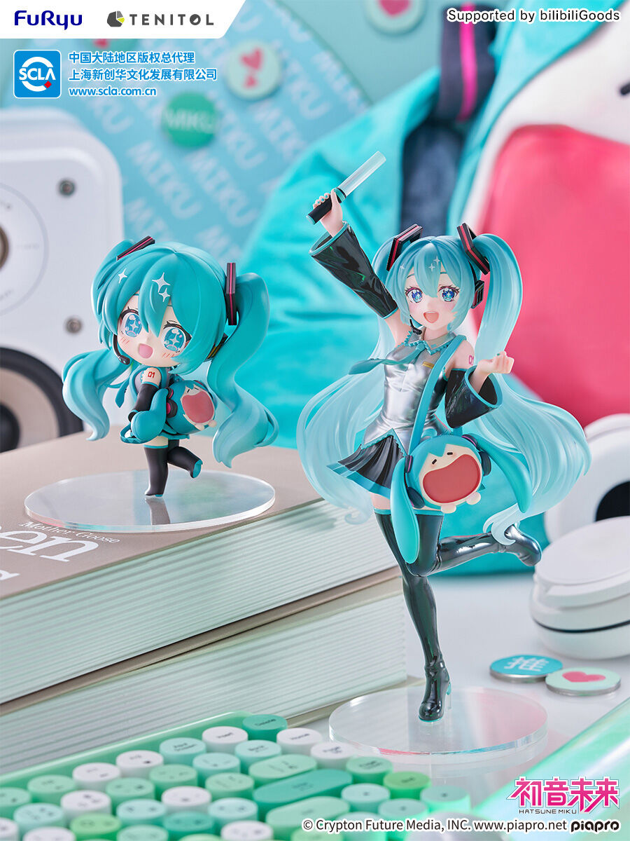 Piapro Characters - Hatsune Miku - Tenitol - Uwaa Series - Very Happy Ita Bag ver., Mini (Bilibili Goods, FuRyu) photo 2
