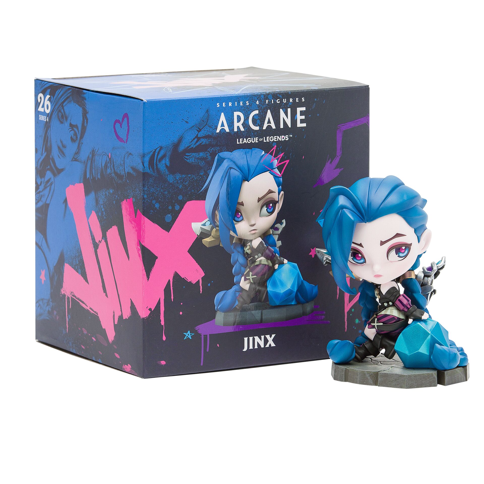 Arcane - Jinx - League of Legends Series 4 (#26) (Pure Arts, Riot Games) photo 6