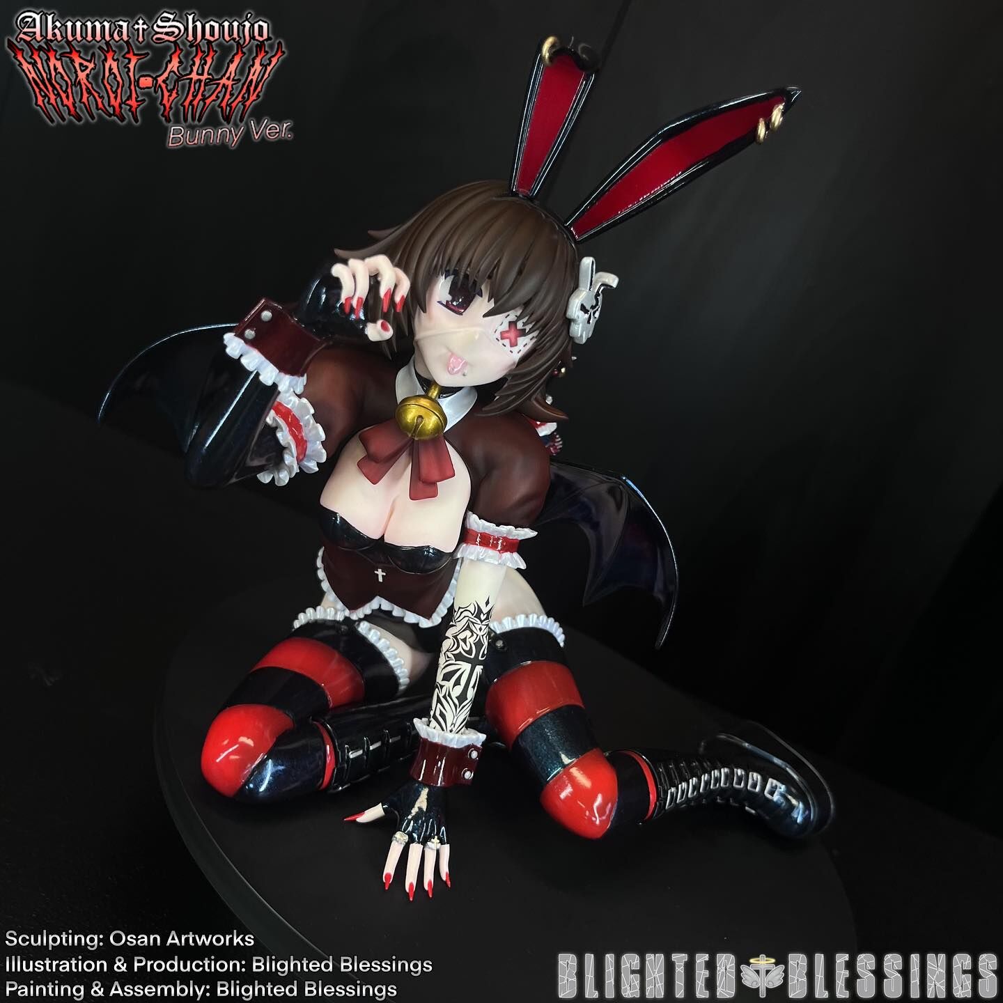 Mascot Character - Noroi-chan - Doujin Figure - Bunny Ver. (Blighted Blessings) photo 2