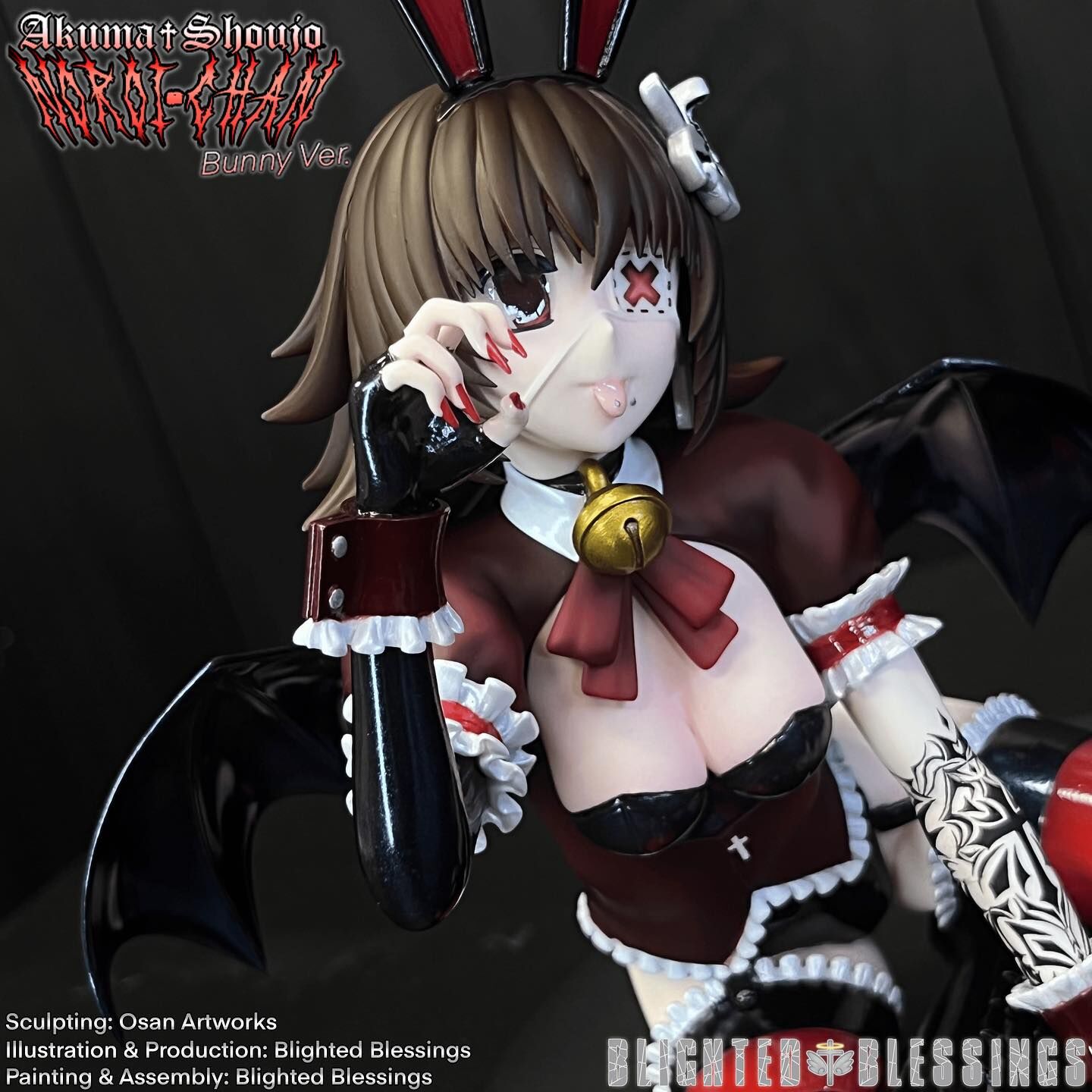 Mascot Character - Noroi-chan - Doujin Figure - Bunny Ver. (Blighted Blessings) photo 3