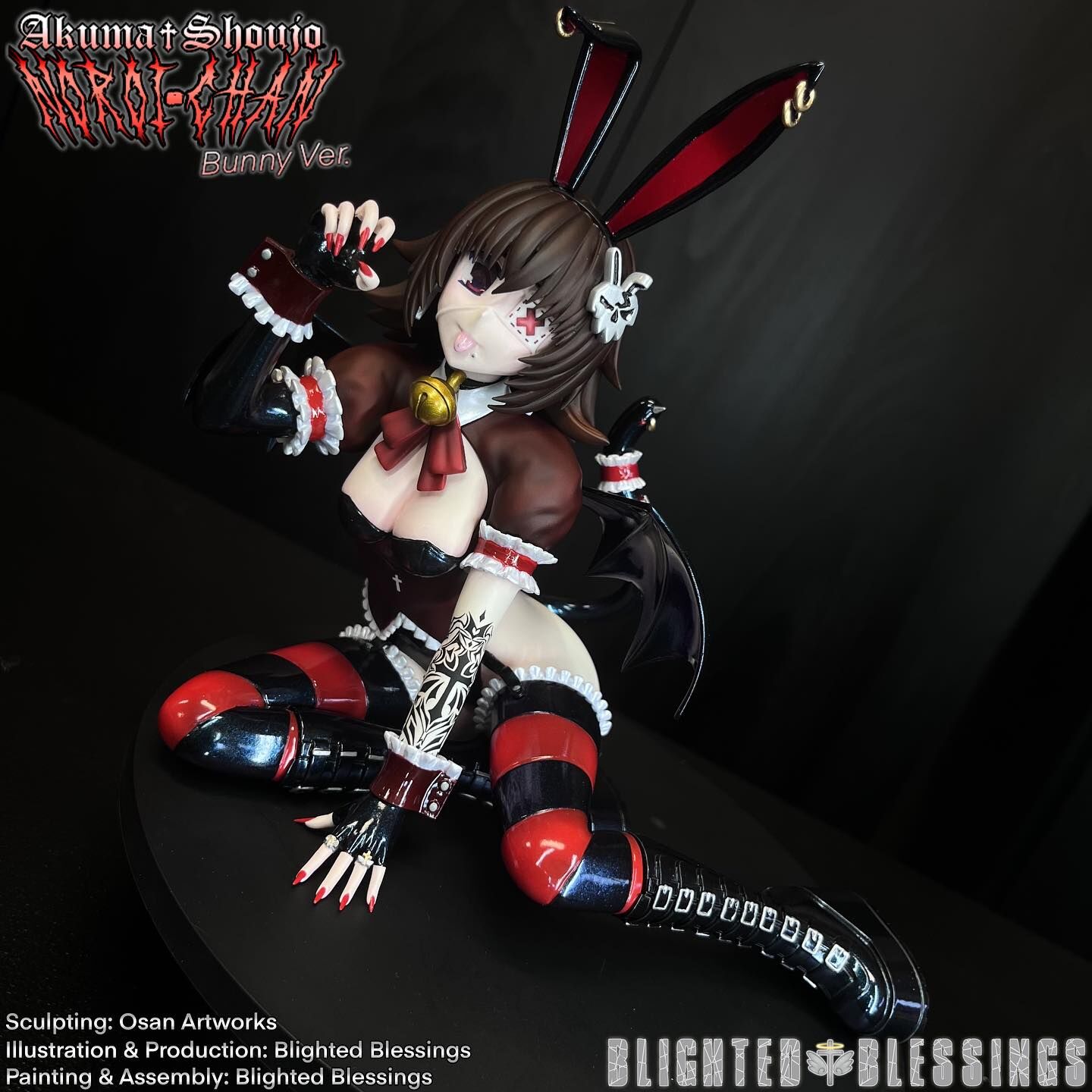 Mascot Character - Noroi-chan - Doujin Figure - Bunny Ver. (Blighted Blessings) photo 4