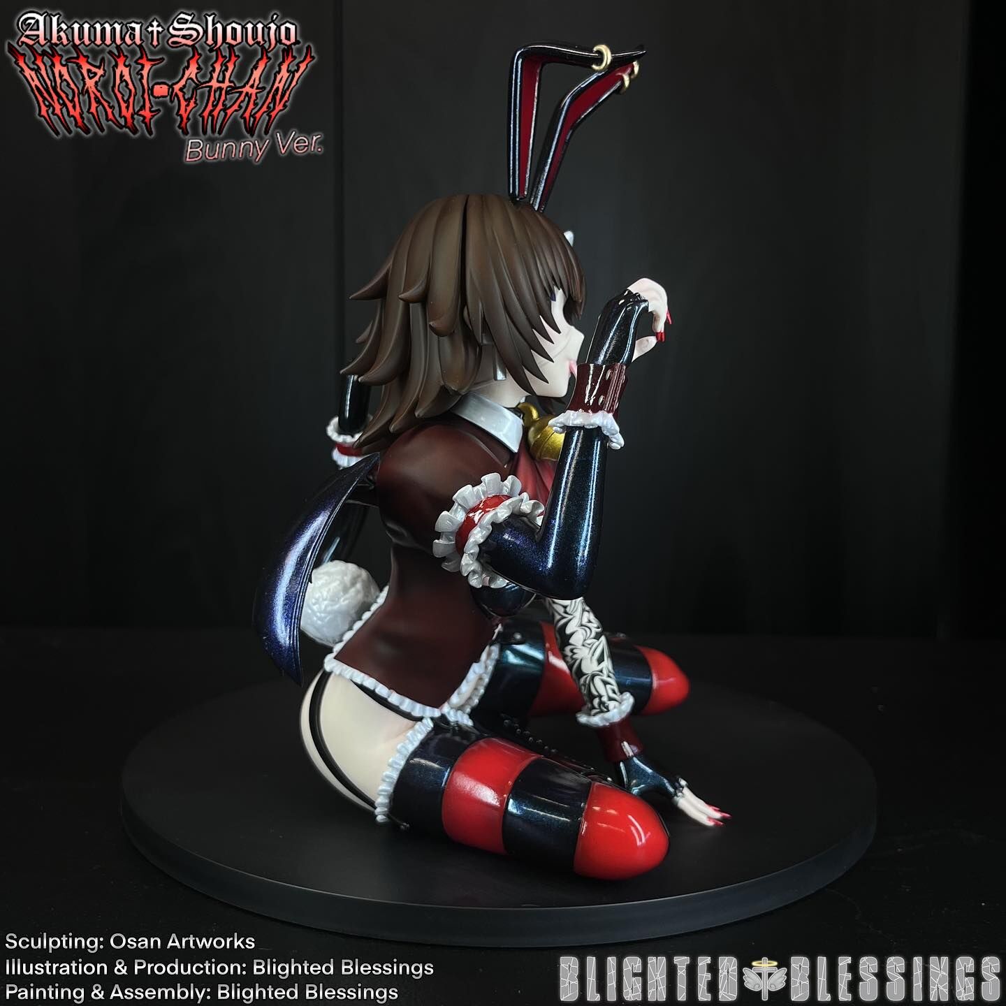 Mascot Character - Noroi-chan - Doujin Figure - Bunny Ver. (Blighted Blessings) photo 7