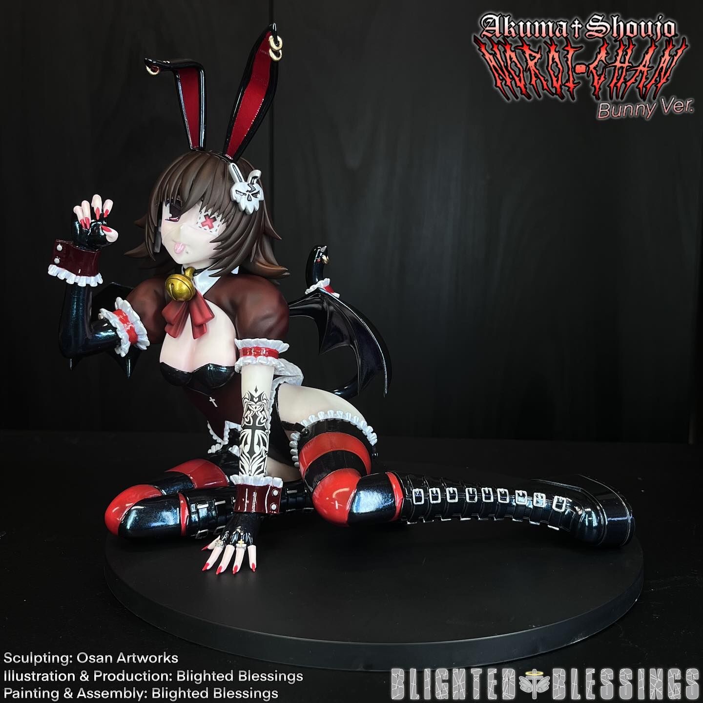 Mascot Character - Noroi-chan - Doujin Figure - Bunny Ver. (Blighted Blessings) photo 9