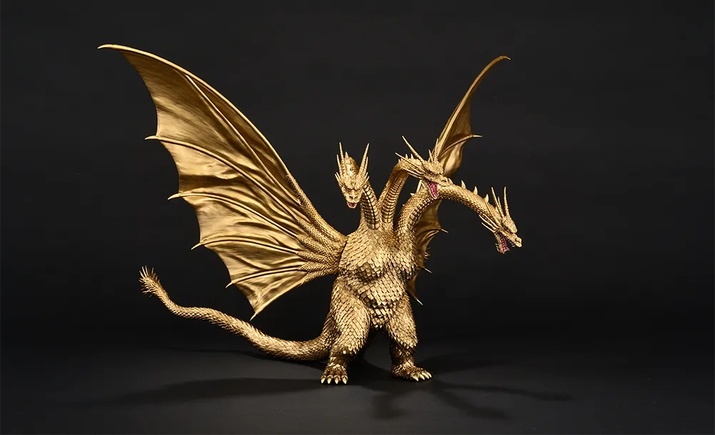 Gojira vs. King Ghidorah - King Ghidorah - Ichiban Kuji - Ichiban Kuji "Gojira vs. King Ghidorah" ~Chou Dragon Kaijuu King Ghidorah~ (A Prize) - Magnuvics - (1991) (Bandai Spirits) photo 5