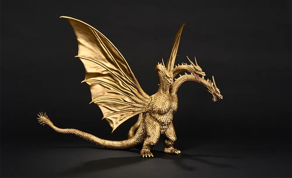 Gojira vs. King Ghidorah - King Ghidorah - Ichiban Kuji - Ichiban Kuji "Gojira vs. King Ghidorah" ~Chou Dragon Kaijuu King Ghidorah~ (A Prize) - Magnuvics - (1991) (Bandai Spirits) photo 6