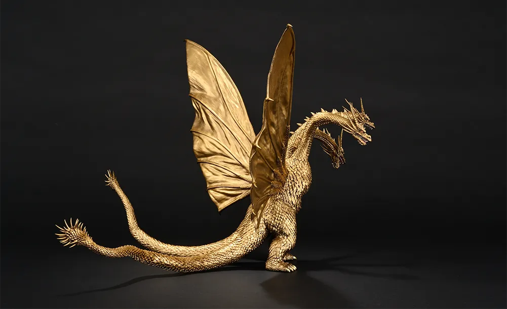 Gojira vs. King Ghidorah - King Ghidorah - Ichiban Kuji - Ichiban Kuji "Gojira vs. King Ghidorah" ~Chou Dragon Kaijuu King Ghidorah~ (A Prize) - Magnuvics - (1991) (Bandai Spirits) photo 7