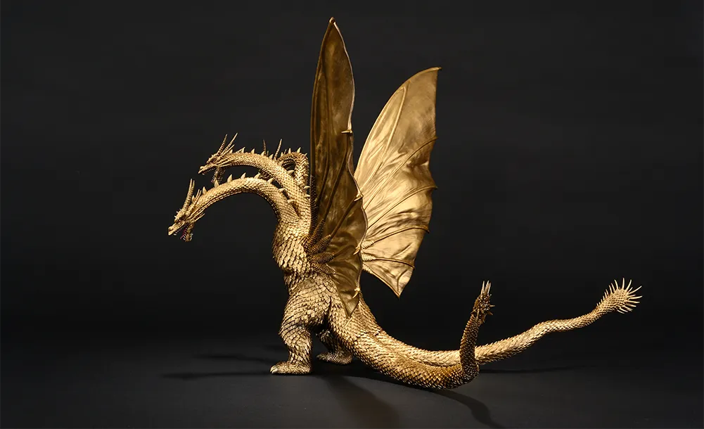 Gojira vs. King Ghidorah - King Ghidorah - Ichiban Kuji - Ichiban Kuji "Gojira vs. King Ghidorah" ~Chou Dragon Kaijuu King Ghidorah~ (A Prize) - Magnuvics - (1991) (Bandai Spirits) photo 9