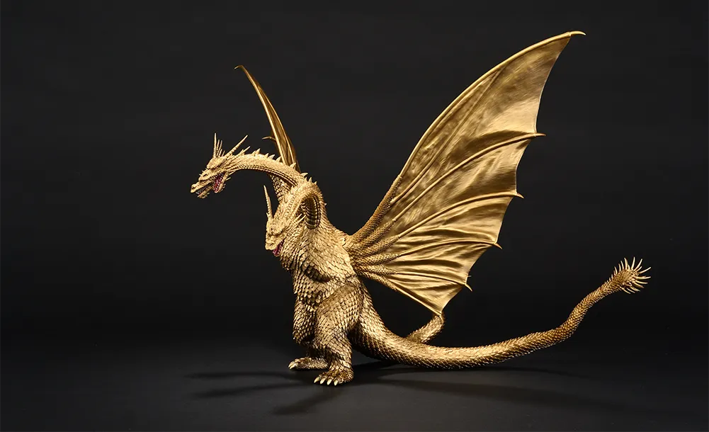 Gojira vs. King Ghidorah - King Ghidorah - Ichiban Kuji - Ichiban Kuji "Gojira vs. King Ghidorah" ~Chou Dragon Kaijuu King Ghidorah~ (A Prize) - Magnuvics - (1991) (Bandai Spirits) photo 10