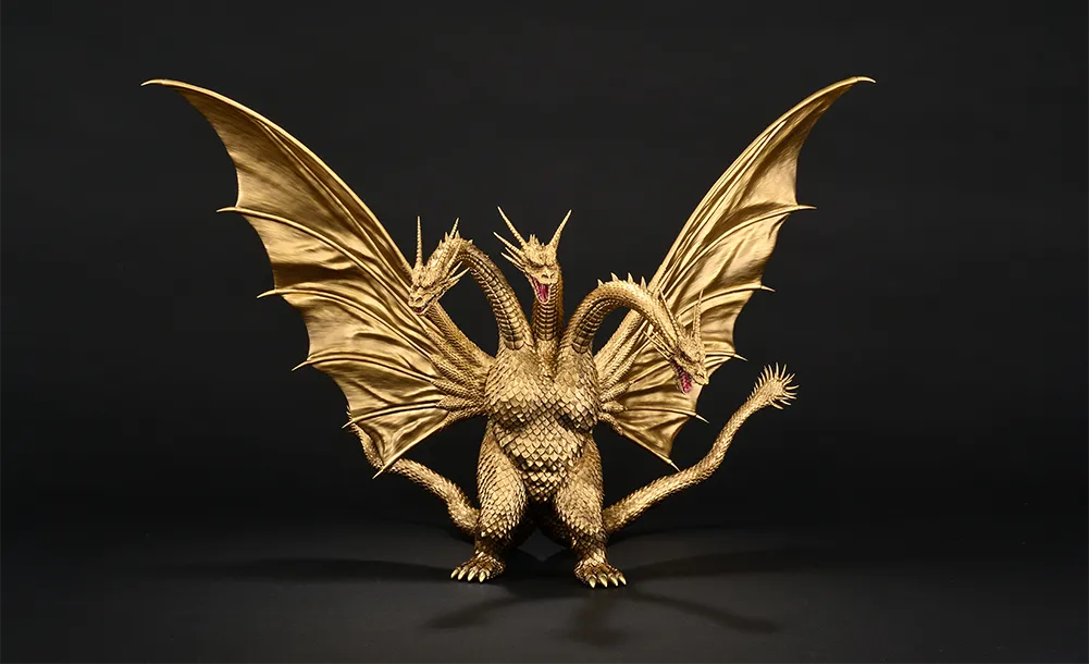Gojira vs. King Ghidorah - King Ghidorah - Ichiban Kuji - Ichiban Kuji "Gojira vs. King Ghidorah" ~Chou Dragon Kaijuu King Ghidorah~ (A Prize) - Magnuvics - (1991) (Bandai Spirits) photo 12
