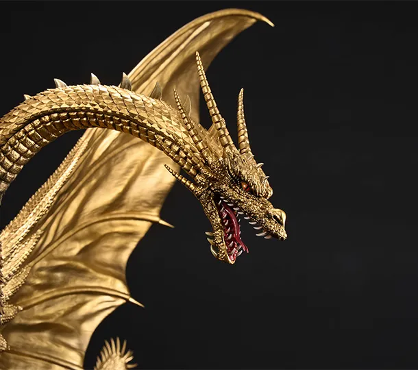 Gojira vs. King Ghidorah - King Ghidorah - Ichiban Kuji - Ichiban Kuji "Gojira vs. King Ghidorah" ~Chou Dragon Kaijuu King Ghidorah~ (A Prize) - Magnuvics - (1991) (Bandai Spirits) photo 16