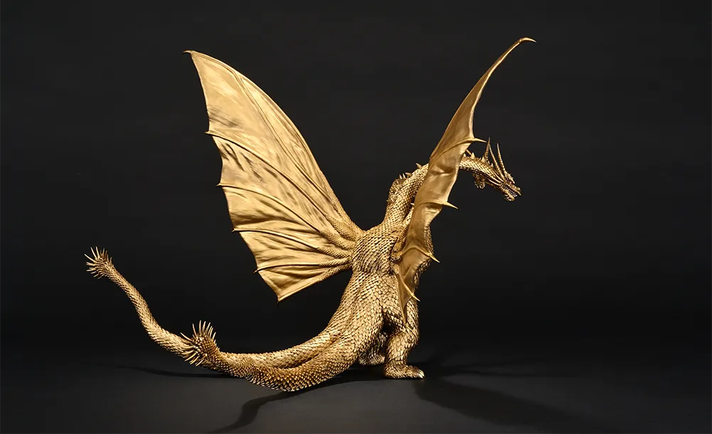 Gojira vs. King Ghidorah - King Ghidorah - Ichiban Kuji - Ichiban Kuji "Gojira vs. King Ghidorah" ~Chou Dragon Kaijuu King Ghidorah~ (A Prize) - Magnuvics - (1991) (Bandai Spirits) photo 21