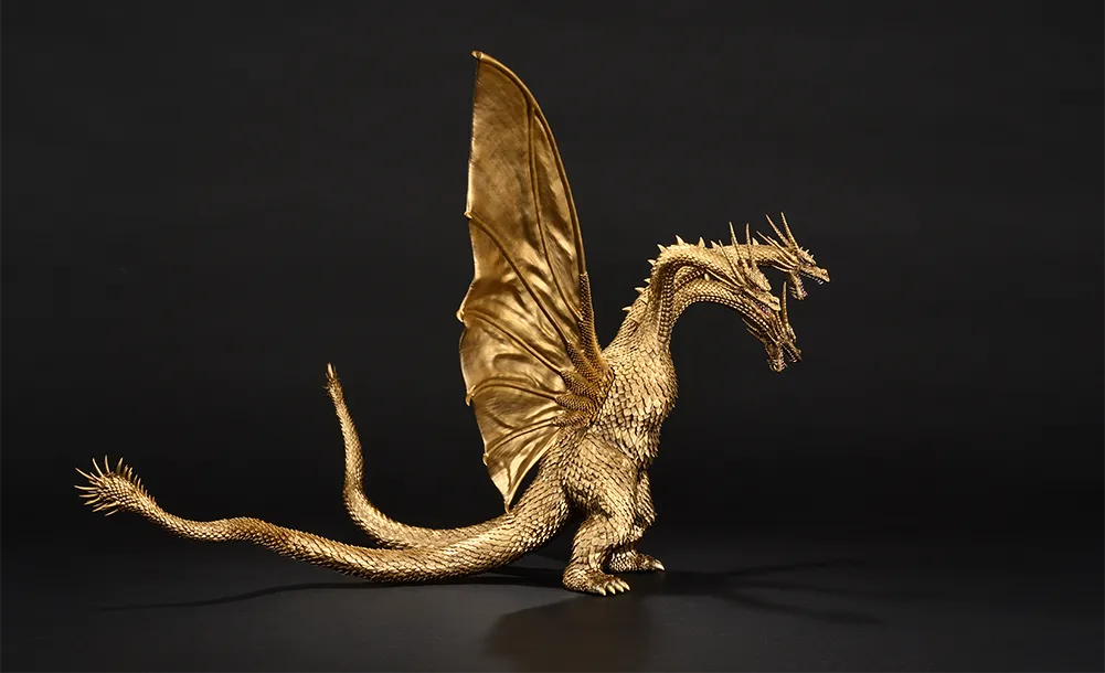 Gojira vs. King Ghidorah - King Ghidorah - Ichiban Kuji - Ichiban Kuji "Gojira vs. King Ghidorah" ~Chou Dragon Kaijuu King Ghidorah~ (A Prize) - Magnuvics - (1991) (Bandai Spirits) photo 23