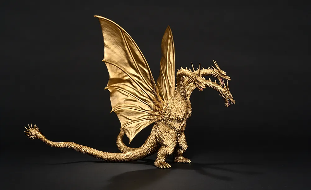 Gojira vs. King Ghidorah - King Ghidorah - Ichiban Kuji - Ichiban Kuji "Gojira vs. King Ghidorah" ~Chou Dragon Kaijuu King Ghidorah~ (A Prize) - Magnuvics - (1991) (Bandai Spirits) photo 24