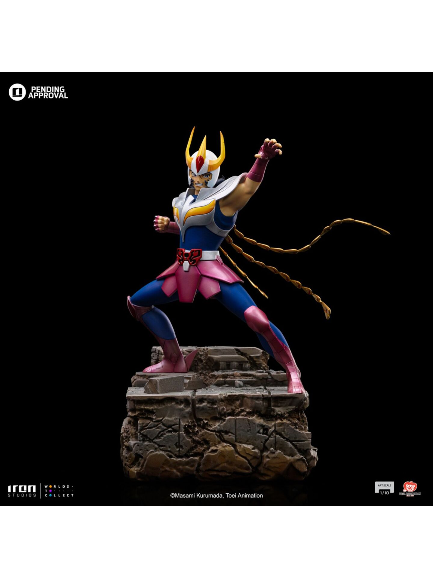 Saint Seiya - Phoenix Ikki - Art Scale - 1/10 (IRON Studios) photo 4