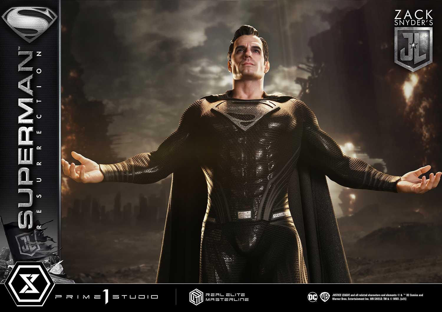 Zack Snyder's Justice League - Superman - Real Elite Masterline  (REMJL-01) - 1/3 - Resurrection (Prime 1 Studio) photo 12