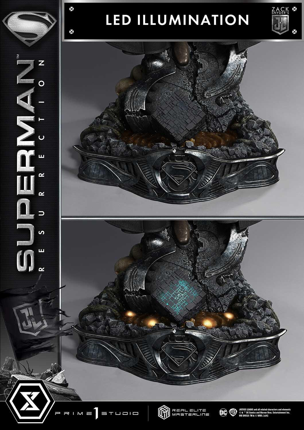 Zack Snyder's Justice League - Superman - Real Elite Masterline  (REMJL-01) - 1/3 - Resurrection (Prime 1 Studio) photo 14
