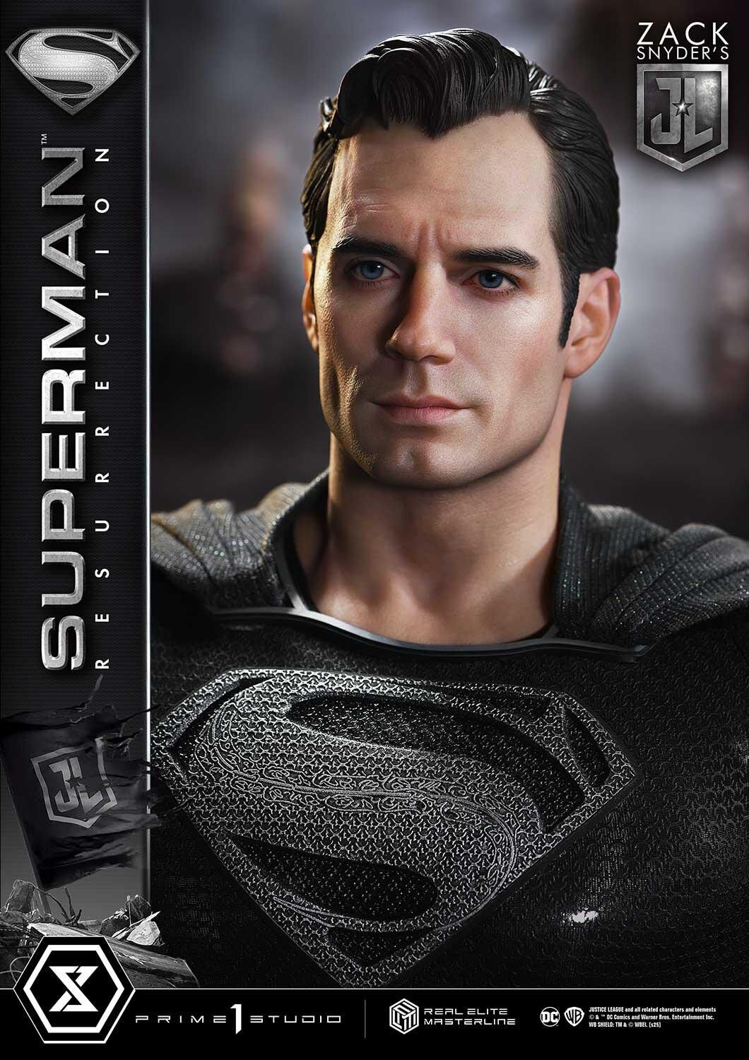 Zack Snyder's Justice League - Superman - Real Elite Masterline  (REMJL-01) - 1/3 - Resurrection (Prime 1 Studio) photo 29