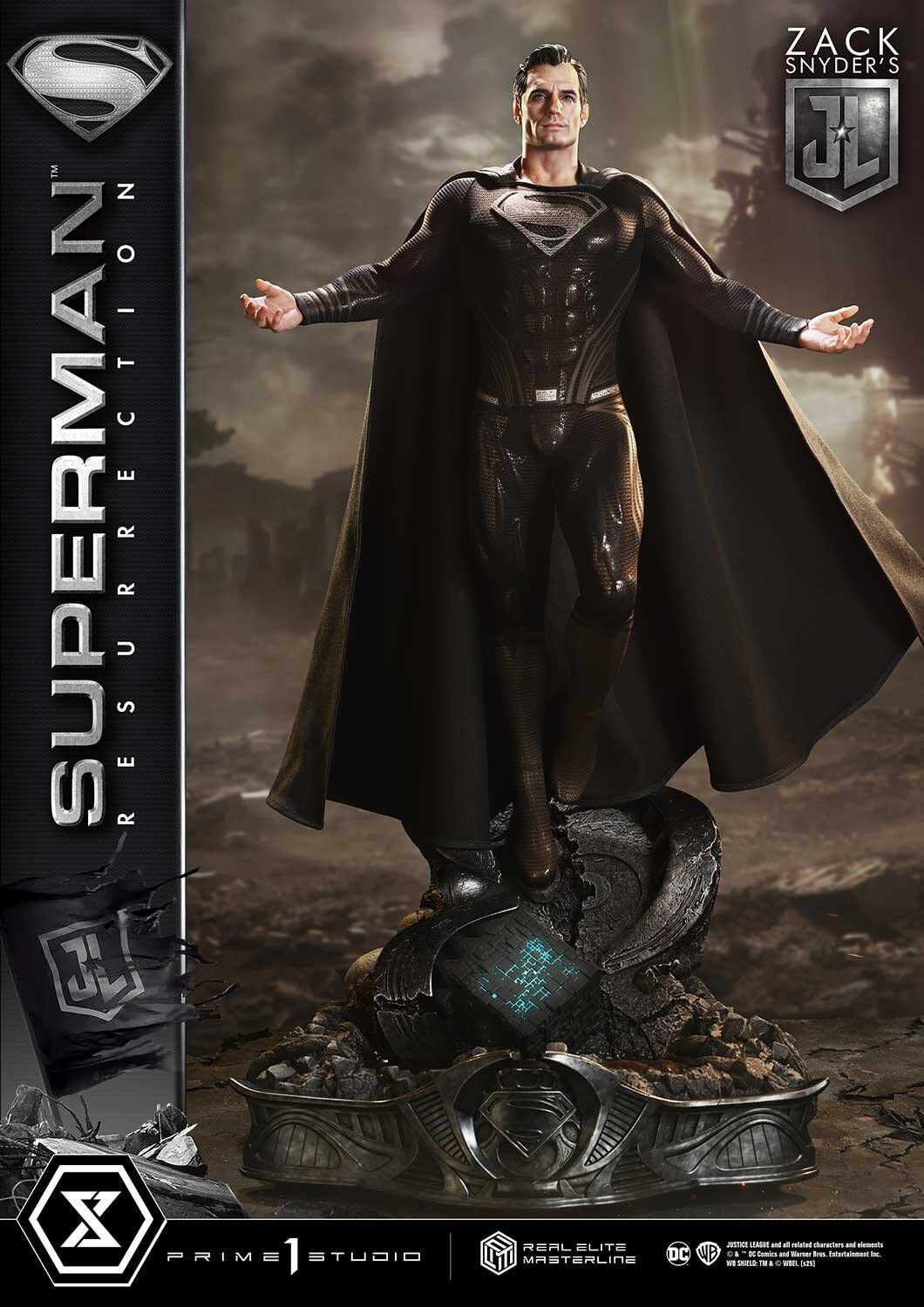 Zack Snyder's Justice League - Superman - Real Elite Masterline  (REMJL-01) - 1/3 - Resurrection (Prime 1 Studio) photo 30