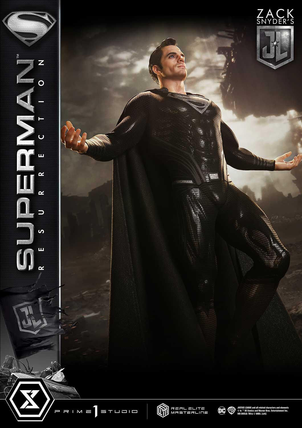 Zack Snyder's Justice League - Superman - Real Elite Masterline  (REMJL-01) - 1/3 - Resurrection (Prime 1 Studio) photo 31