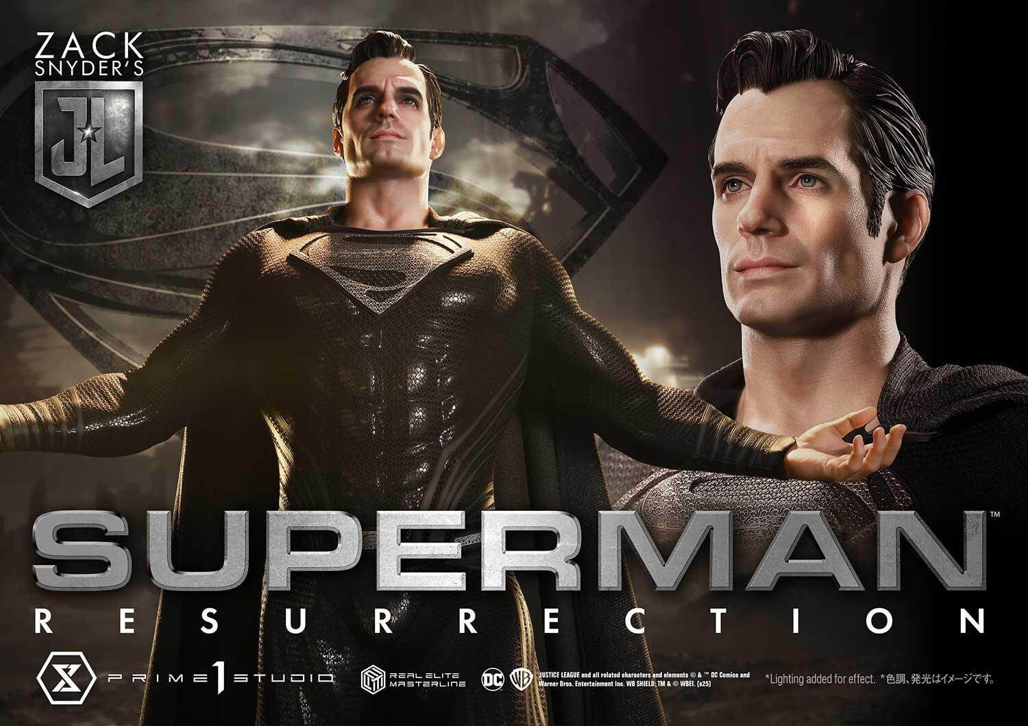 Zack Snyder's Justice League - Superman - Real Elite Masterline  (REMJL-01) - 1/3 - Resurrection (Prime 1 Studio) photo 32