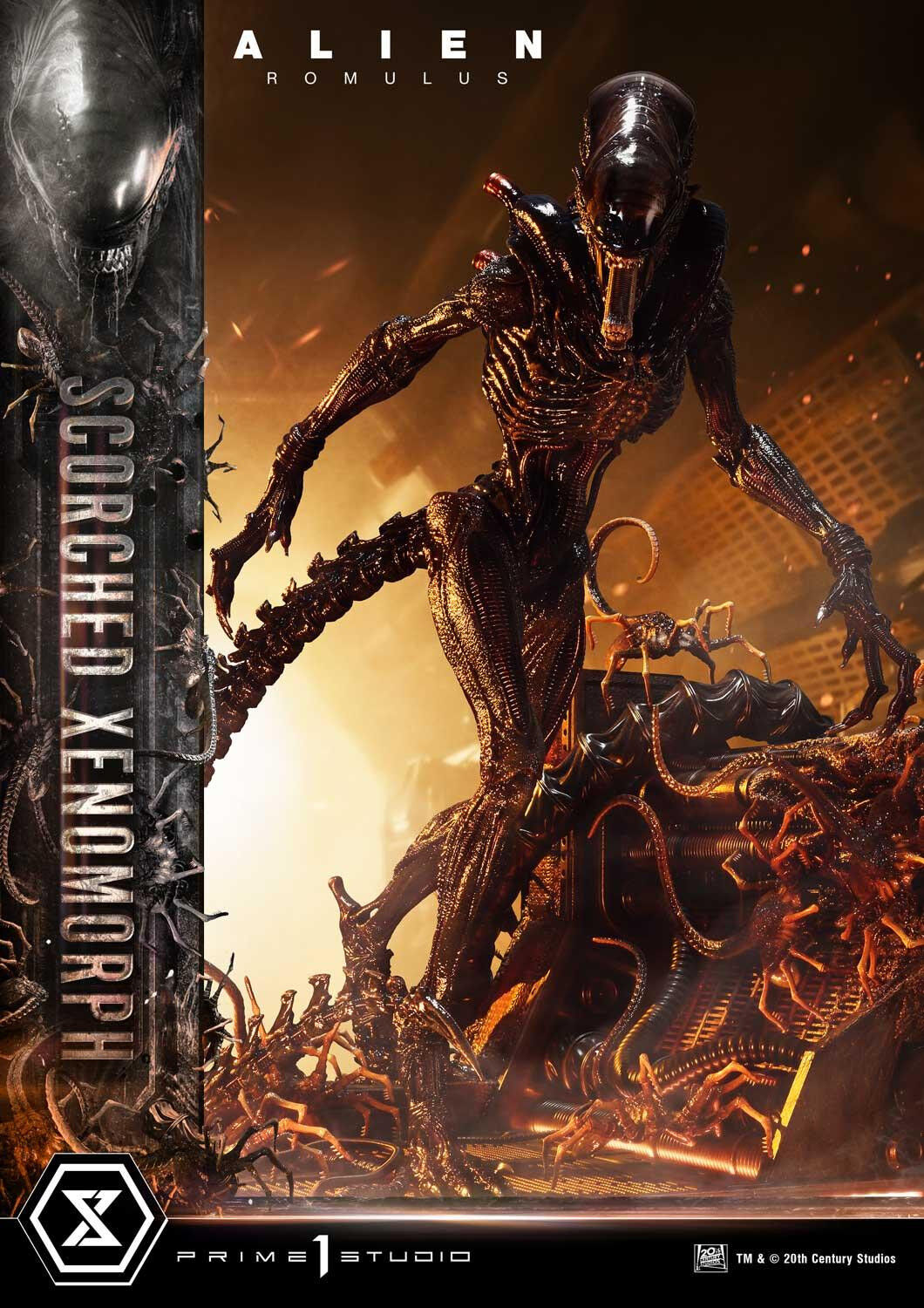 Alien: Romulus - Facehugger - Scorched Alien - Museum Masterline XL (MMXLAL-02) - 1/3 (Prime 1 Studio) photo 40