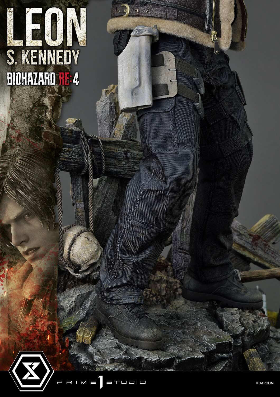 Biohazard Re:4 - Leon S. Kennedy - Ultimate Premium Masterline (UPMRE4-01) - 1/4 (Prime 1 Studio)