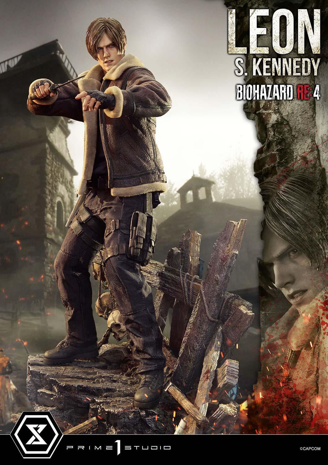 Biohazard Re:4 - Leon S. Kennedy - Ultimate Premium Masterline (UPMRE4-01) - 1/4 (Prime 1 Studio) photo 3