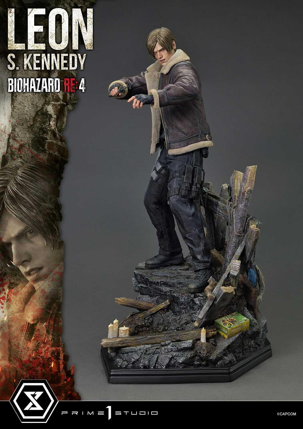Biohazard Re:4 - Leon S. Kennedy - Ultimate Premium Masterline (UPMRE4-01) - 1/4 (Prime 1 Studio) photo 13