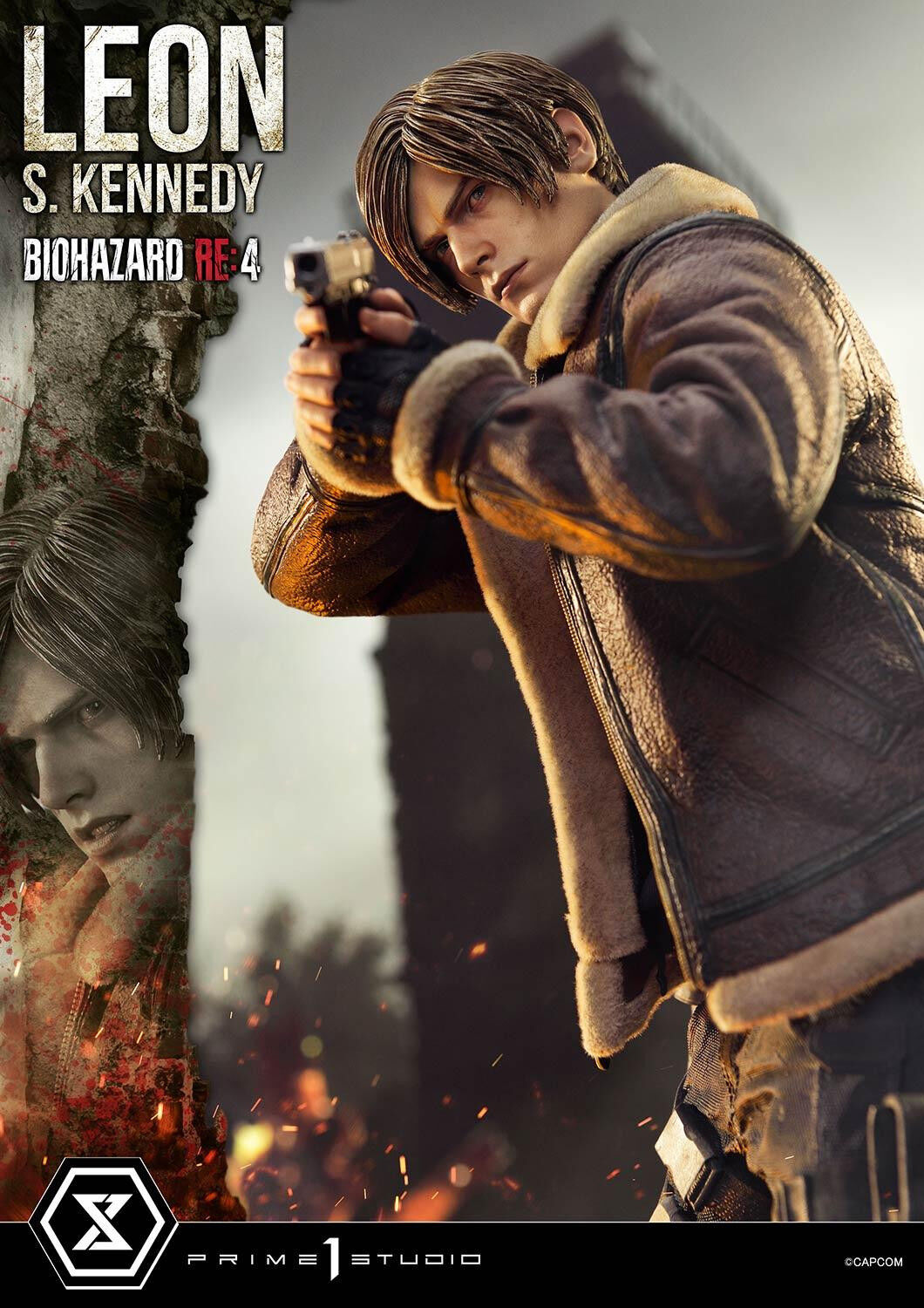 Biohazard Re:4 - Leon S. Kennedy - Ultimate Premium Masterline (UPMRE4-01) - 1/4 (Prime 1 Studio) photo 32